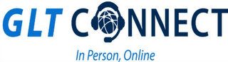 GLT CONNECT IN PERSON, ONLINE logo