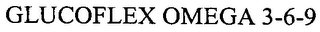 GLUCOFLEX OMEGA 3-6-9 logo