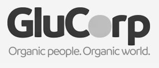 GLUCORP ORGANIC PEOPLE ORGANIC WORLD logo