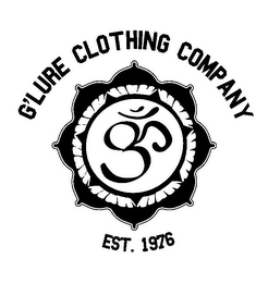 G'LURE CLOTHING COMPANY EST. 1976 G logo