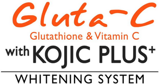 GLUTA-C GLUTATHIONE & VITAMIN C WITH KOJIC PLUS+ WHITENING SYSTEM logo