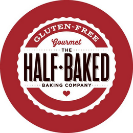 GLUTEN-FREE GOURMET THE HALF-BAKED BAKING COMPANY logo