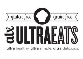 GLUTEN-FREE GRAIN-FREE ATX ULTRAEATS ULTRA HEALTHY. ULTRA SIMPLE. ULTRA DELICIOUS. logo