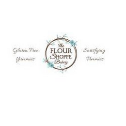 GLUTEN FREE YUMMIES SATISFYING TUMMIES THE FLOUR SHOPPE BAKERY logo