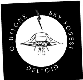 GLUTTONE SKY FOREST DELTOID logo