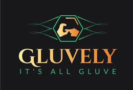 GLUVELY IT'S ALL GLUVE logo