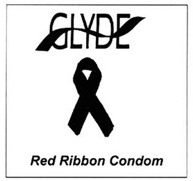 GLYDE RED RIBBON CONDOM logo