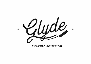 GLYDE SHAVING SOLUTION logo