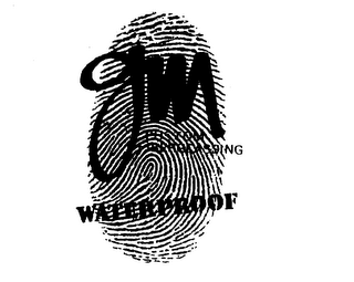 GM CUSTOM FIBERGLASSING WATERPROOF logo