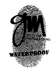GM CUSTOM FIBERGLASSING WATERPROOF logo