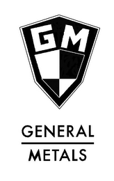 GM GENERAL METALS logo