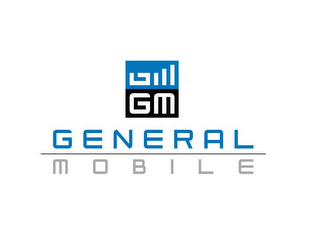 GM GENERAL MOBILE logo