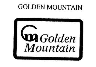 GM GOLDEN MOUNTAIN logo
