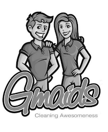 GMAIDS CLEANING AWESOMENESS logo