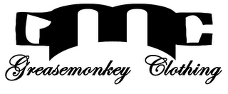 GMC GREASEMONKEY CLOTHING logo