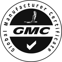 GMC,GLOBAL MANUFACTURER CERTIFICATE logo