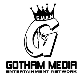 G.M.E.N GOTHAM MEDIA ENTERTAINMENT NETWORK G logo