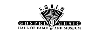 G.M.H.F.M. GOSPEL MUSIC HALL OF FAME AND MUSEUM logo