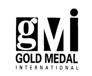 GMI GOLD MEDAL INTERNATIONAL logo