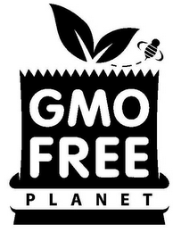 GMO FREE PLANET logo