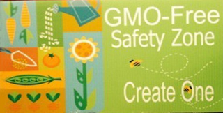 GMO-FREE SAFETY ZONE CREATE ONE logo