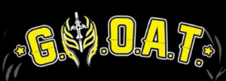 G.M.O.A.T. logo
