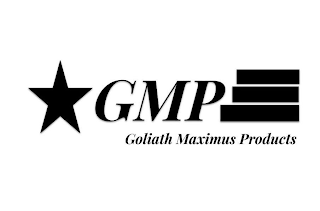GMP GOLIATH MAXIMUS PRODUCTS logo