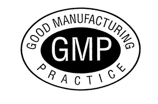GMP GOOD MANUFACTURING PRACTICE logo