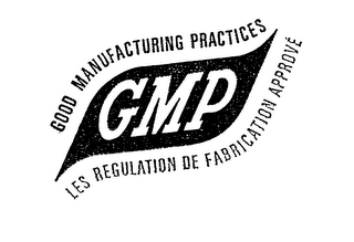 GMP GOOD MANUFACTURING PRACTICES LES REGULATION DE FABRICATION APPROVE logo