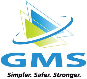 GMS SIMPLER. SAFER. STRONGER. logo