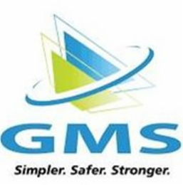 GMS SIMPLER. SAFER. STRONGER. logo