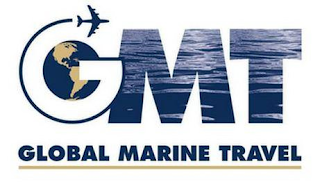 GMT GLOBAL MARINE TRAVEL logo