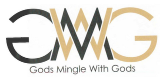 GMWG GODS MINGLE WITH GODS logo