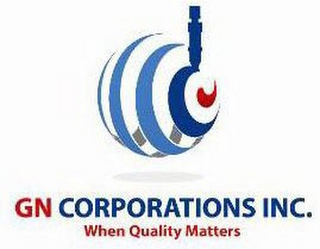 GN CORPORATIONS INC. WHEN QUALITY MATTERS logo