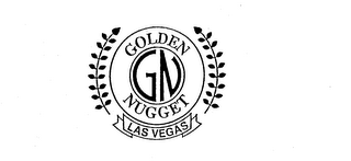 GN GOLDEN NUGGET LAS VEGAS logo