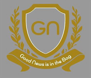 GN GOOD NEWS IS IN THE BAG logo