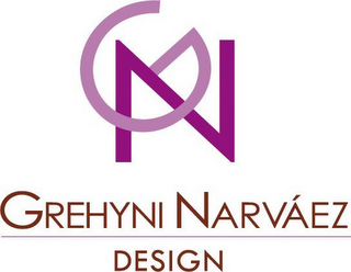 GN GREHYNI NARVÁEZ DESIGN logo