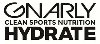 GNARLY CLEAN SPORTS NUTRITION HYDRATE logo