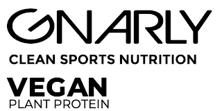 GNARLY CLEAN SPORTS NUTRITION VEGAN PLANT PROTEIN logo