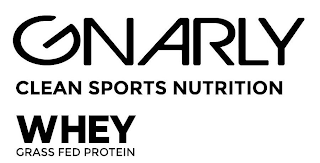 GNARLY CLEAN SPORTS NUTRITION WHEY GRASS FED PROTEIN logo
