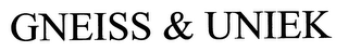 GNEISS & UNIEK logo