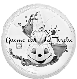 GNOME ON A THRONE. logo