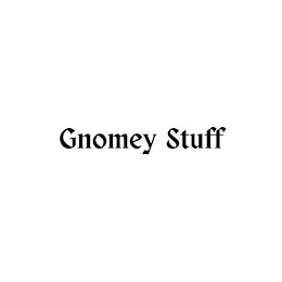 GNOMEY STUFF logo