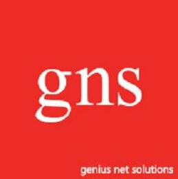 GNS GENIUS NET SOLUTIONS logo