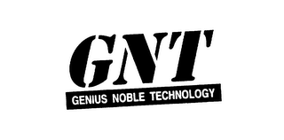 GNT GENIUS NOBLE TECHNOLOGY logo