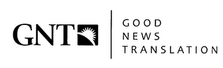 GNT GOOD NEWS TRANSLATION logo
