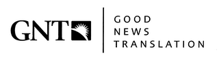 GNT GOOD NEWS TRANSLATION logo