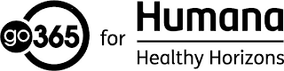 GO 365 FOR HUMANA HEALTHY HORIZONS logo