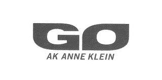 GO AK ANNE KLEIN logo