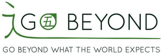 GO BEYOND GO BEYOND WHAT THE WORLD EXPECTS logo
